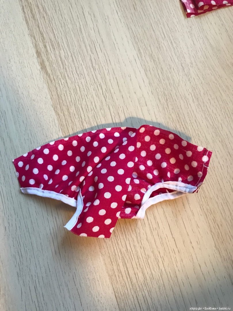 Как одеть большую куклу СССР. МК и выкройка (фото 8)