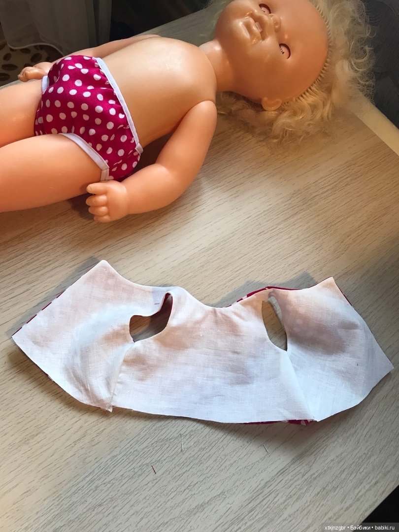 Как одеть большую куклу СССР. МК и выкройка