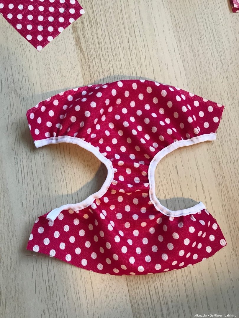 Как одеть большую куклу СССР. МК и выкройка (фото 7)