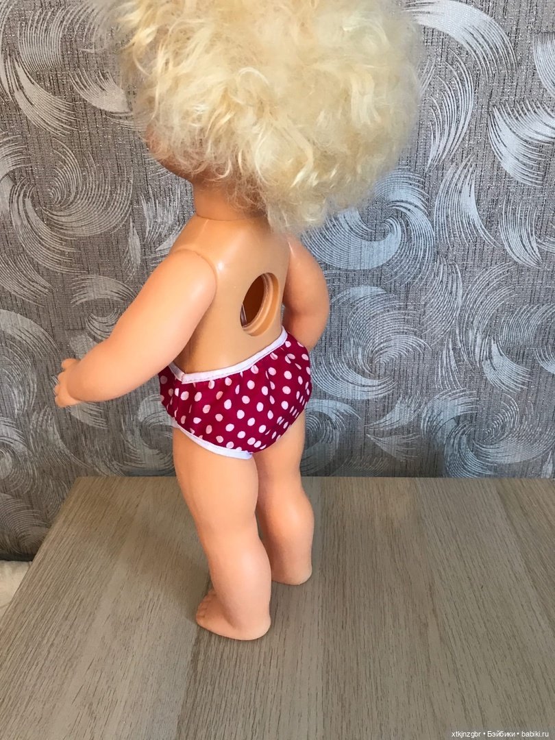 Как одеть большую куклу СССР. МК и выкройка (фото 9)