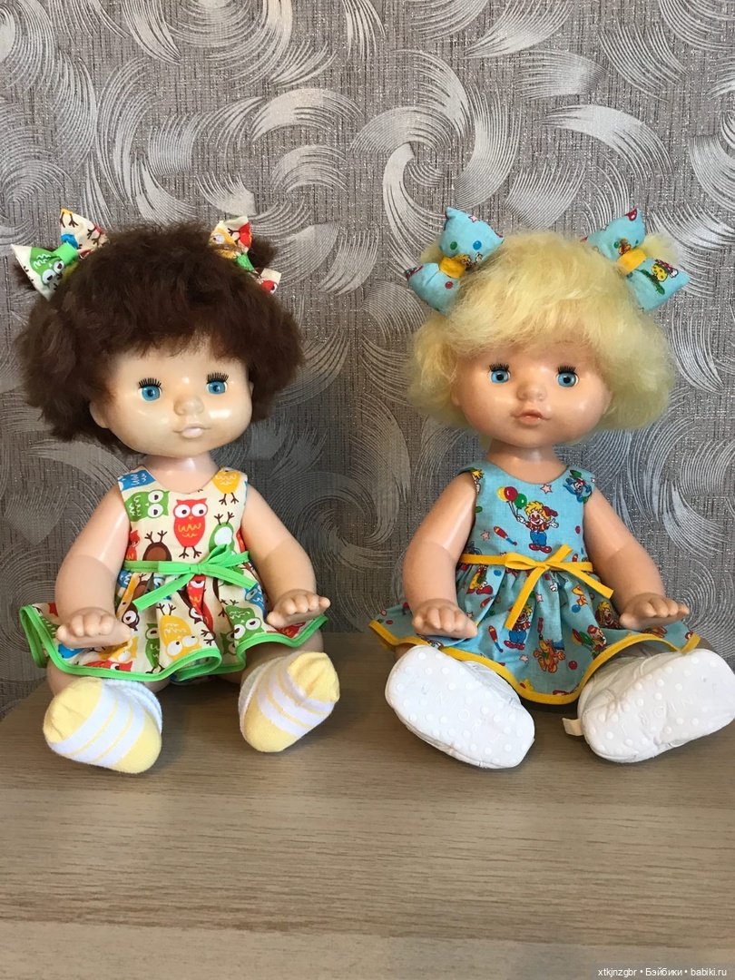 Как одеть большую куклу СССР. МК и выкройка