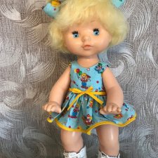 Как одеть большую куклу СССР. МК и выкройка.