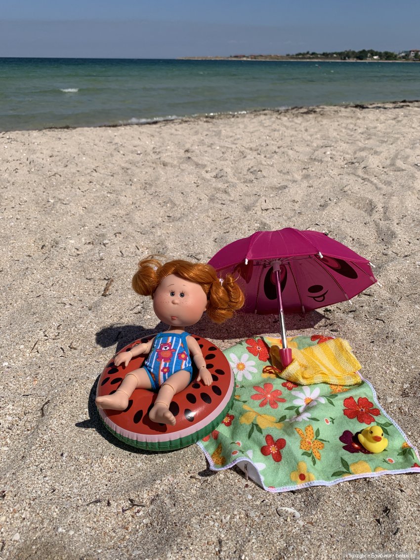 И снова Люська на море — Куклы Nines d'Onil (Нинес): Миа (Mia) (фото 10)