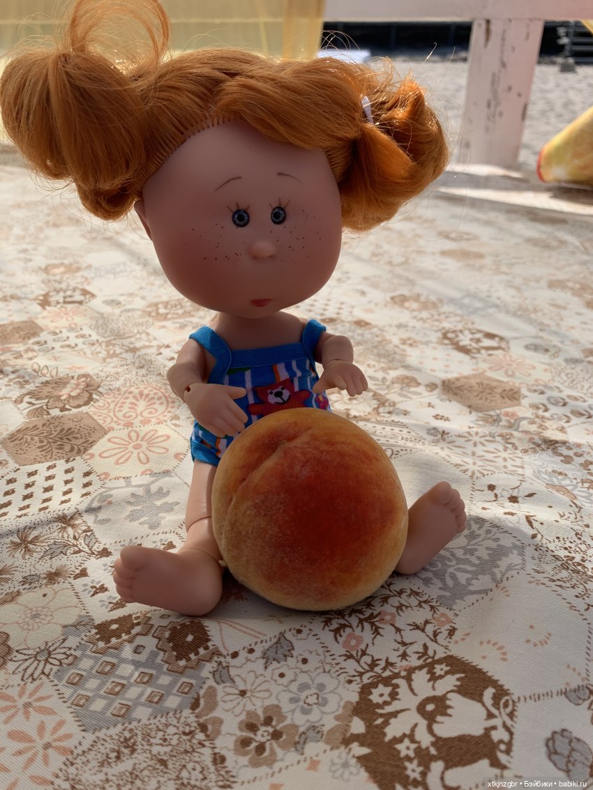 И снова Люська на море — Куклы Nines d'Onil (Нинес): Миа (Mia)