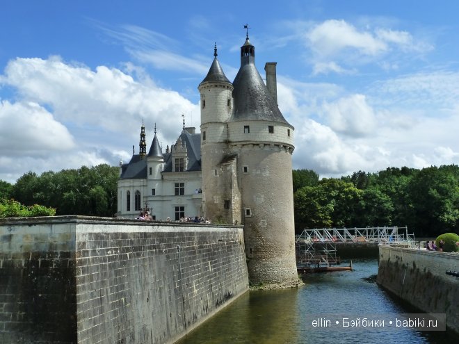Шенонсо - замок трех королев в долине Луары