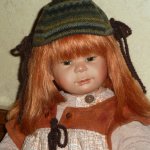 Рыжая Лена от Susi Eimer. Знакомый молд в редком исполнении