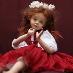 Фарфоровые авторские куклы Маргариты Ивановой