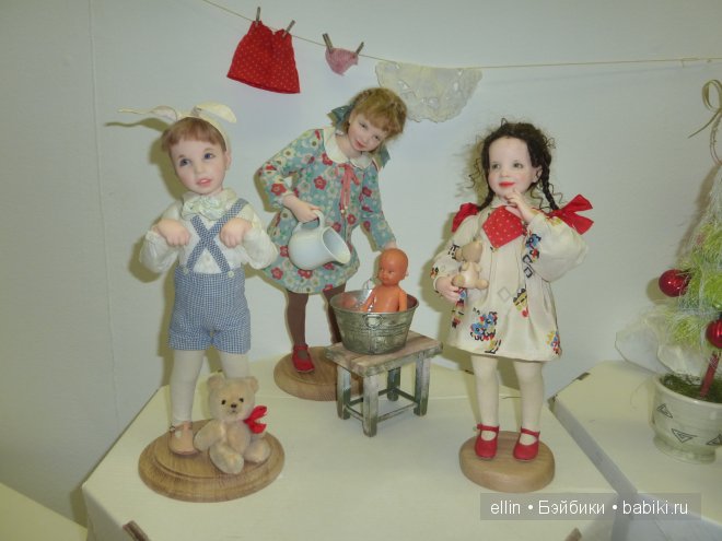 16 Международная выставка художественных кукол и мишек Тедди в ЦДХ (19 декабря 2013 - 12 января 2014). Фоторепортаж | Бэйбики 16 Международная выставка художественных кукол и мишек Тедди в ЦДХ (19 декабря 2013 - 12 января 2014). Фоторепортаж (фото 3)