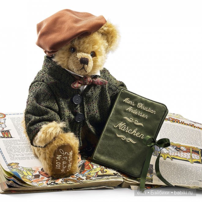 Коллекционные медведи HERMANN - композиторы, художники, исторические, библейские и сказочные персонажи