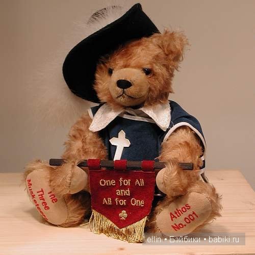 Коллекционные медведи HERMANN - композиторы, художники, исторические, библейские и сказочные персонажи