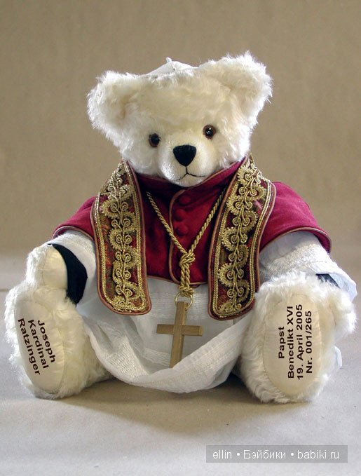 Коллекционные медведи HERMANN - композиторы, художники, исторические, библейские и сказочные персонажи