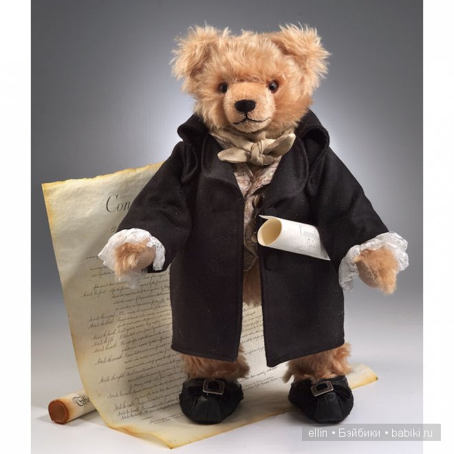 Коллекционные медведи HERMANN - композиторы, художники, исторические, библейские и сказочные персонажи (фото 2)