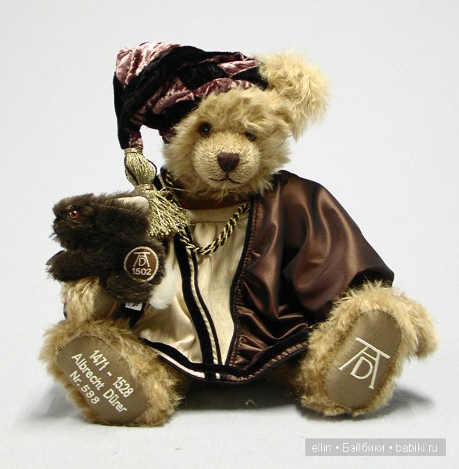 Коллекционные медведи HERMANN - композиторы, художники, исторические, библейские и сказочные персонажи (фото 3)