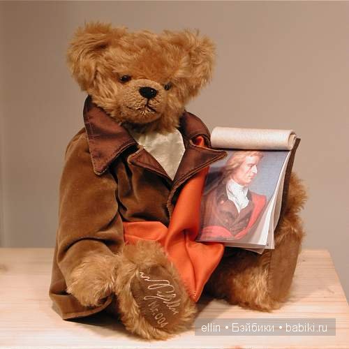 Коллекционные медведи HERMANN - композиторы, художники, исторические, библейские и сказочные персонажи (фото 8)