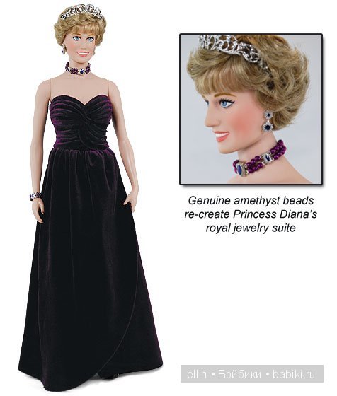 Принцесса Диана и ее портретные куклы