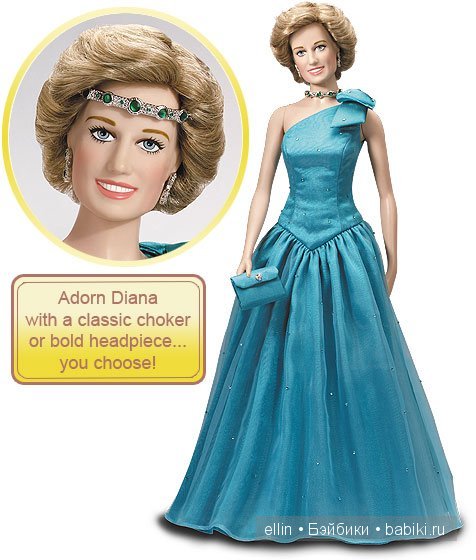 Принцесса Диана и ее портретные куклы