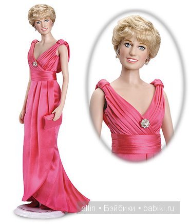 Принцесса Диана и ее портретные куклы