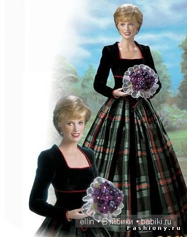 Принцесса Диана и ее портретные куклы