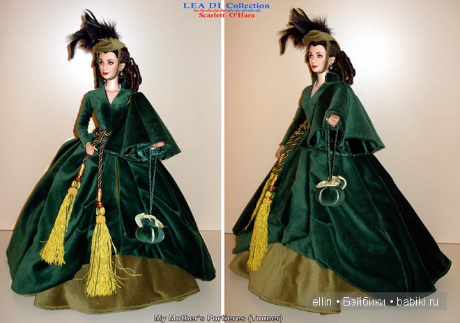 Портретные куклы героев фильма "Унесенные ветром" | Бэйбики Портретные куклы героев фильма "Унесенные ветром"