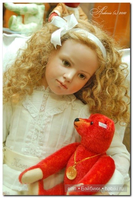 "Русская" кукла Хильдегард Гюнцель и великая княжна Ксения (фото 7)