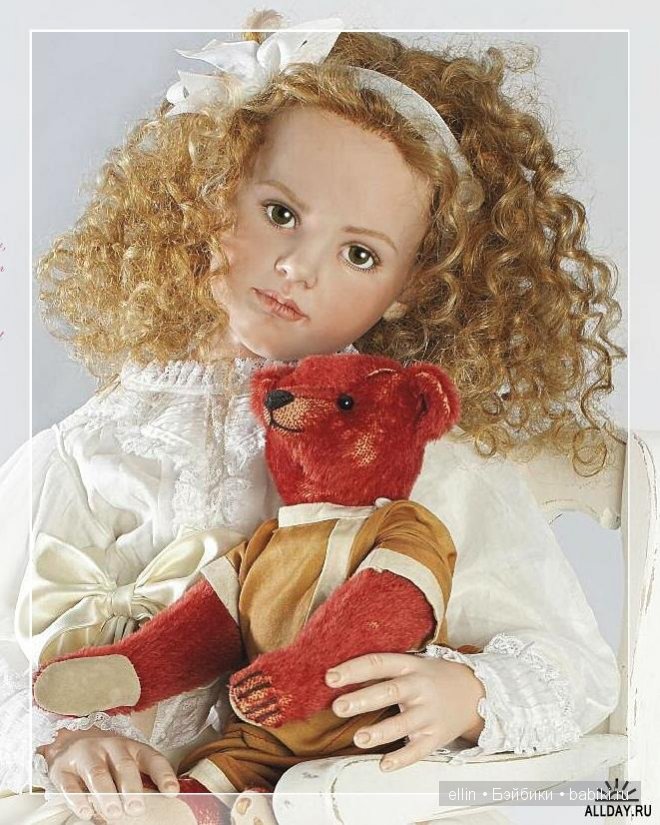 "Русская" кукла Хильдегард Гюнцель и великая княжна Ксения (фото 4)