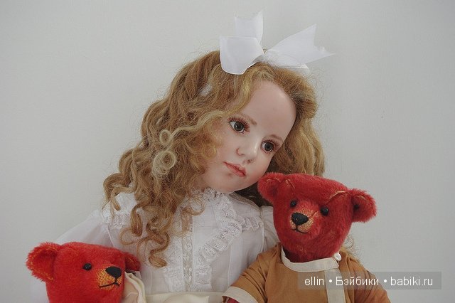 "Русская" кукла Хильдегард Гюнцель и великая княжна Ксения (фото 5)
