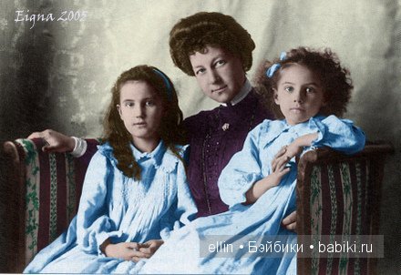 "Русская" кукла Хильдегард Гюнцель и великая княжна Ксения