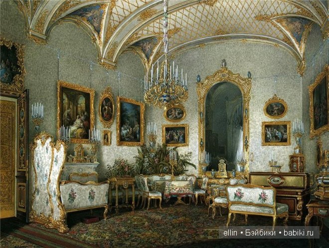 "Архитектурные" акварели художника Эдуарда Гау