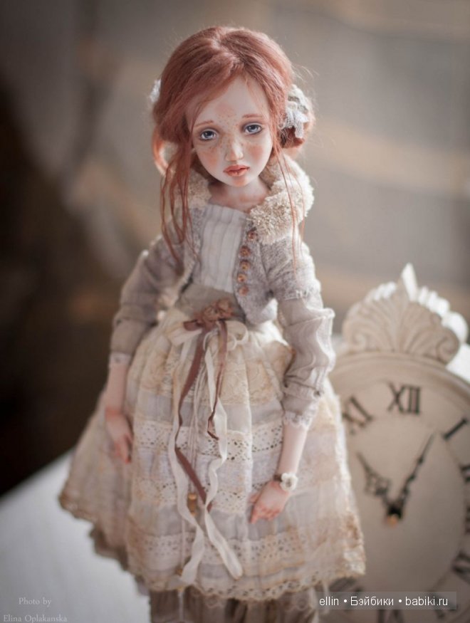 Маленькие шедевры - авторские куклы Елены Оплаканской