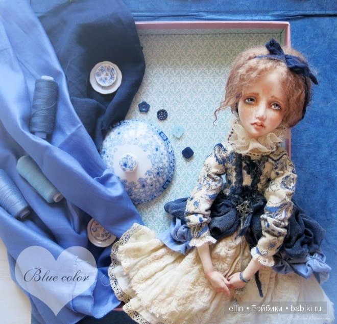 Маленькие шедевры - авторские куклы Елены Оплаканской (фото 2)