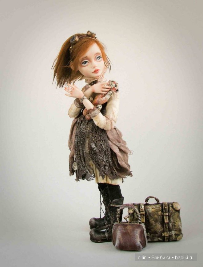 Маленькие шедевры - авторские куклы Елены Оплаканской (фото 8)