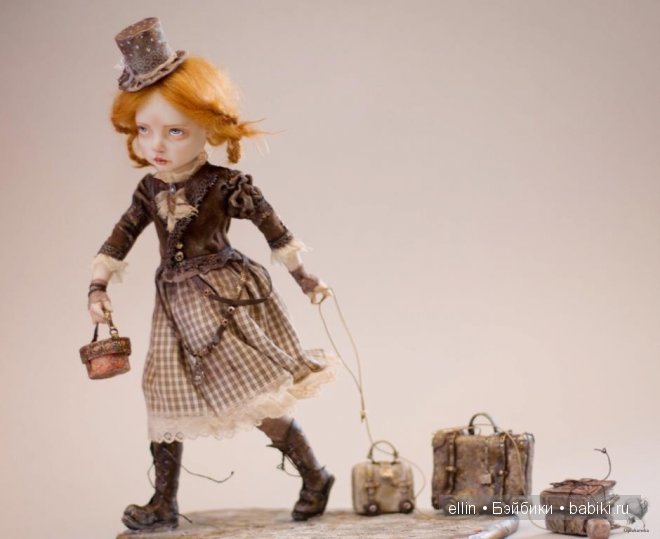 Маленькие шедевры - авторские куклы Елены Оплаканской (фото 9)
