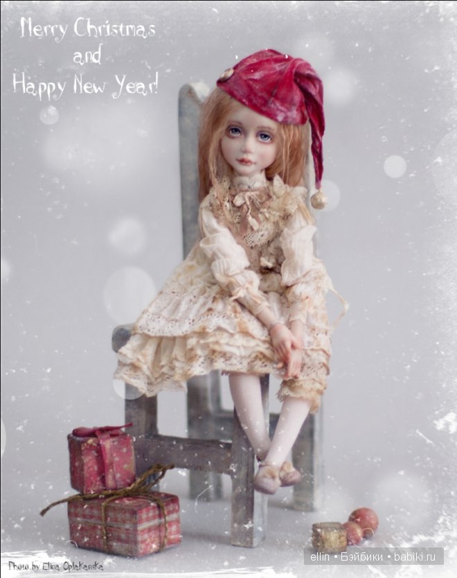 Маленькие шедевры - авторские куклы Елены Оплаканской (фото 10)