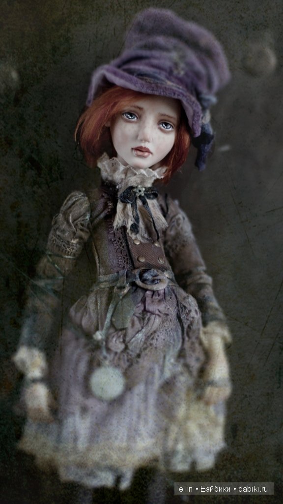 Маленькие шедевры - авторские куклы Елены Оплаканской