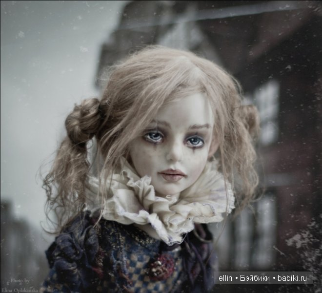 Маленькие шедевры - авторские куклы Елены Оплаканской