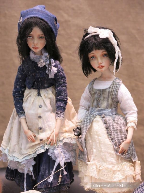 Маленькие шедевры - авторские куклы Елены Оплаканской (фото 6)