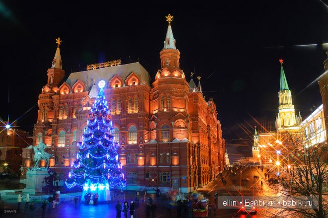 Ночная Москва. Фото — Туризм и путешествия: фотоотчеты из поездок