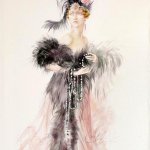 "Женщины стиля модерн". Акварели Светланы Овиновой