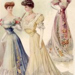 Платья эпохи модерн