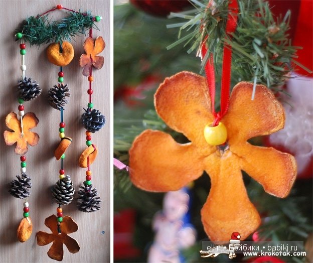 "Апельсиновое" настроение, или идеи декора к Новому году (фото 5)