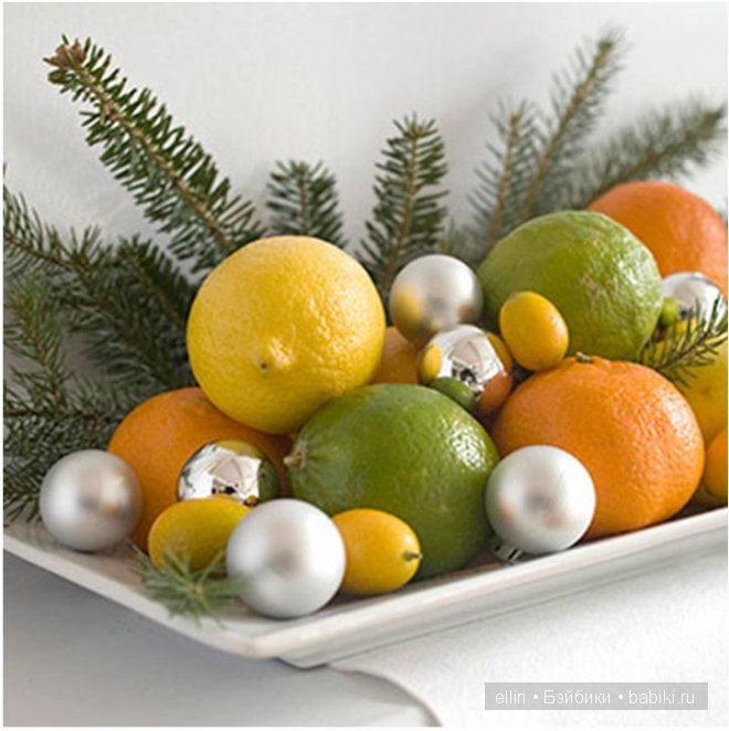 "Апельсиновое" настроение, или идеи декора к Новому году