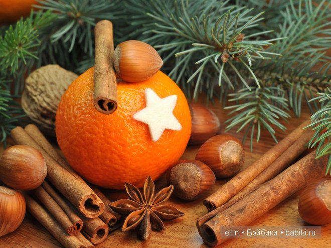 "Апельсиновое" настроение, или идеи декора к Новому году