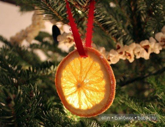 "Апельсиновое" настроение, или идеи декора к Новому году