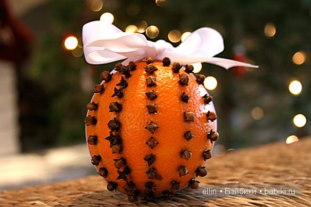 "Апельсиновое" настроение, или идеи декора к Новому году