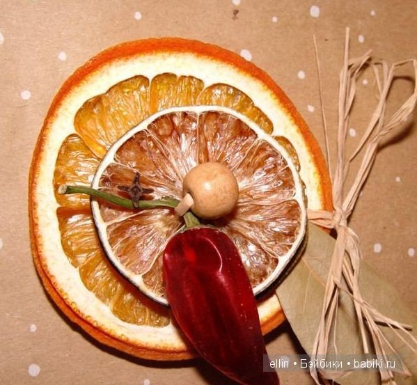 "Апельсиновое" настроение, или идеи декора к Новому году (фото 6)