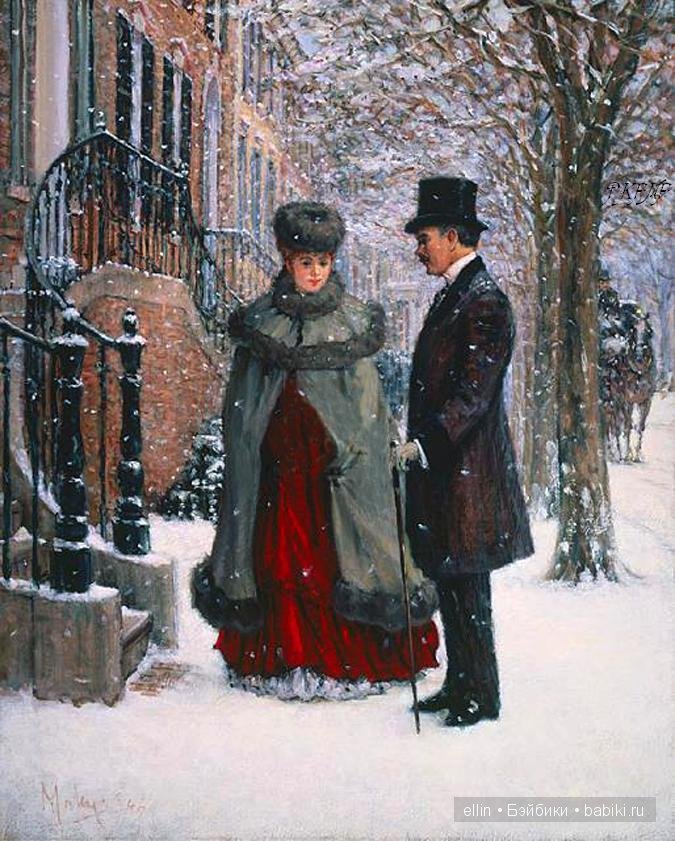 "Викторианская элегантность" картин Алана Мейли