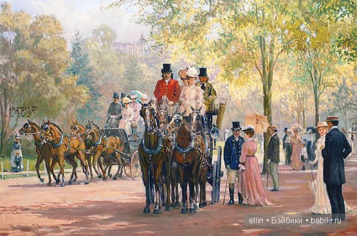 "Викторианская элегантность" картин Алана Мейли