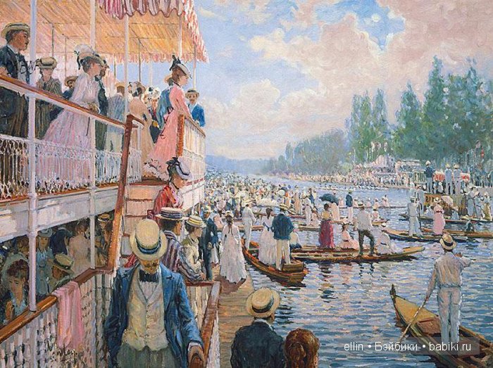 "Викторианская элегантность" картин Алана Мейли