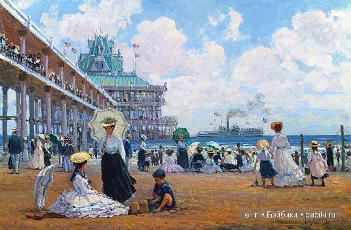 "Викторианская элегантность" картин Алана Мейли