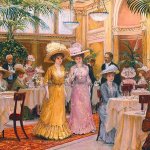 "Викторианская элегантность" картин Алана Мейли